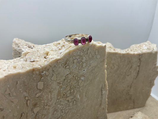 Triple Tourmaline - size 6.5
