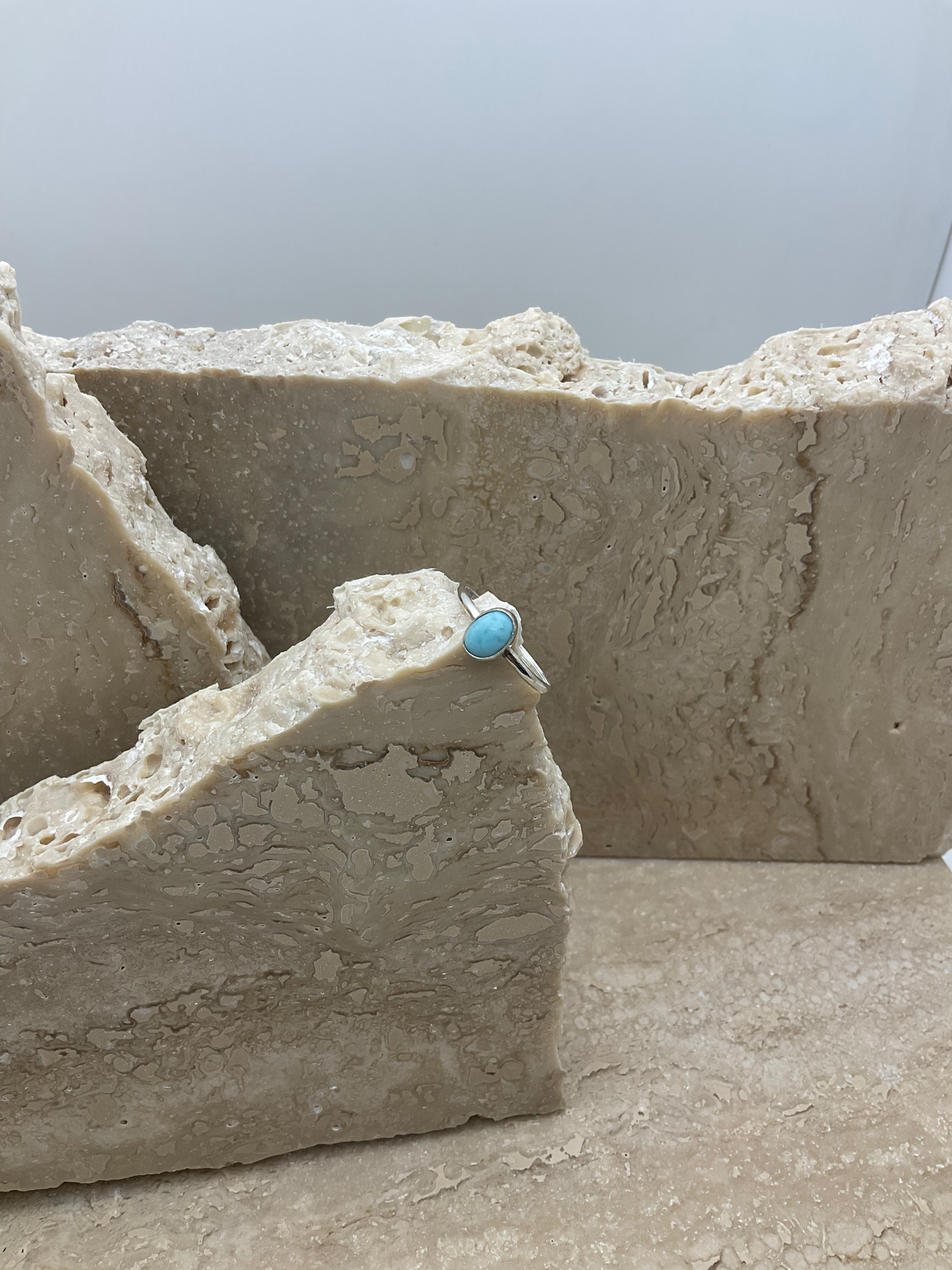 Larimar Ring - size 6.5