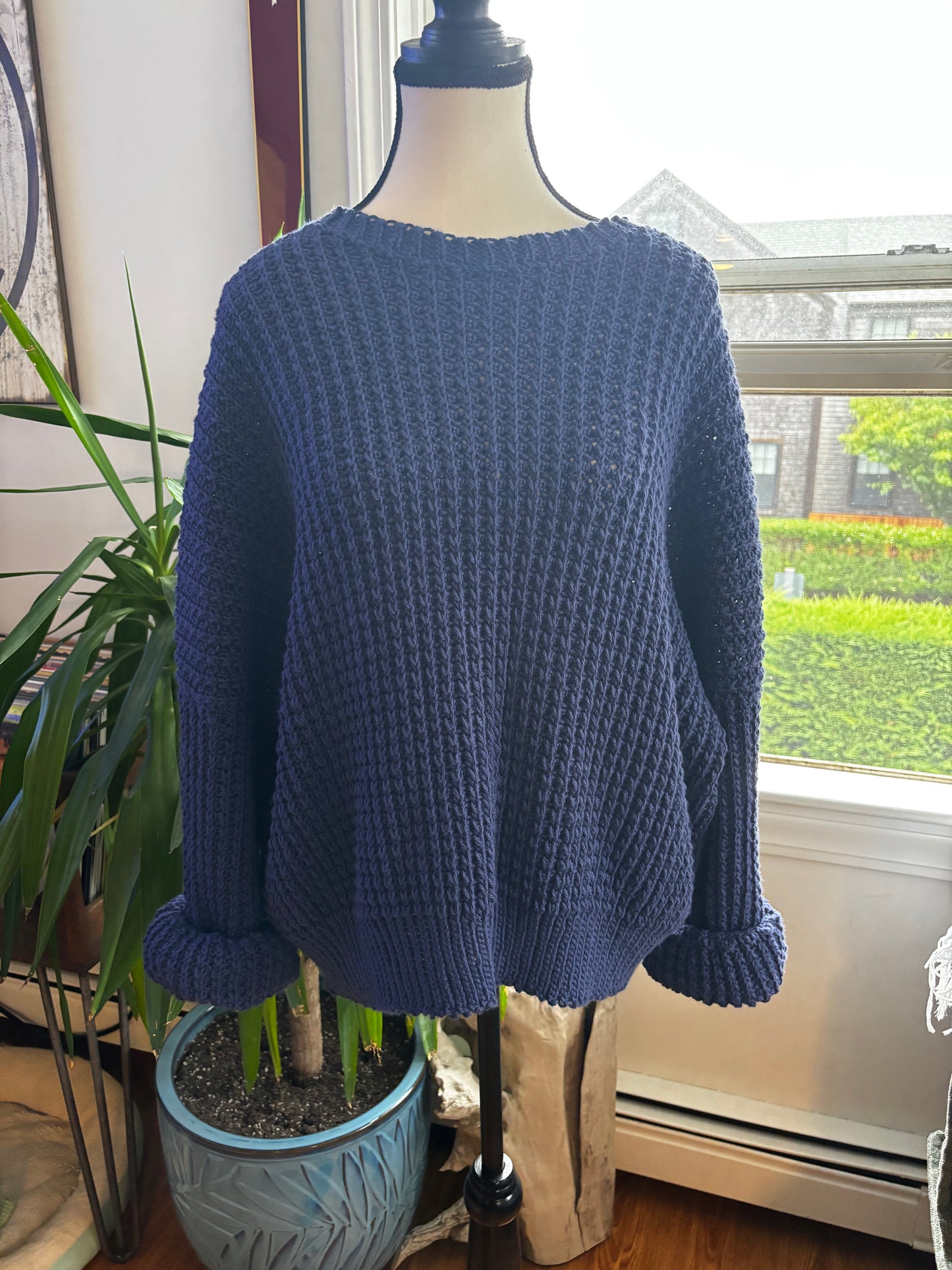 Made to Order - Waffle Stitch Sweater 100% Cotton
