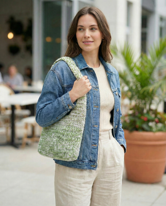 Two Tone Shoulder Bags